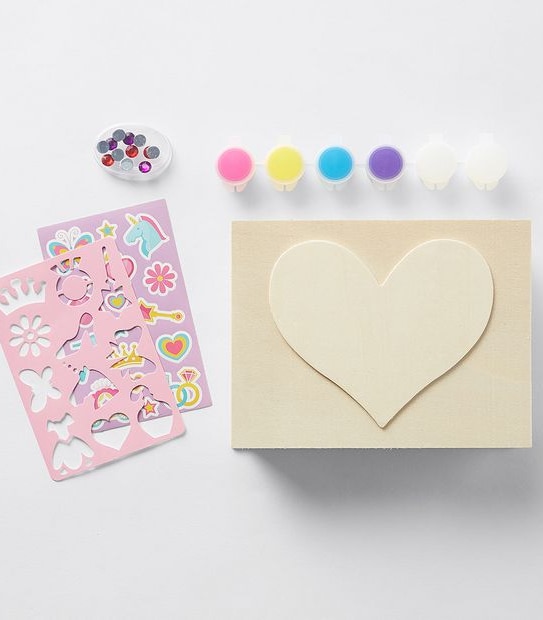 Paint Your Own Jewellery Box