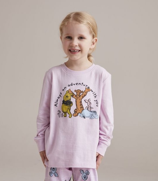 Kids Disney Winnie The Pooh Pyjama Set