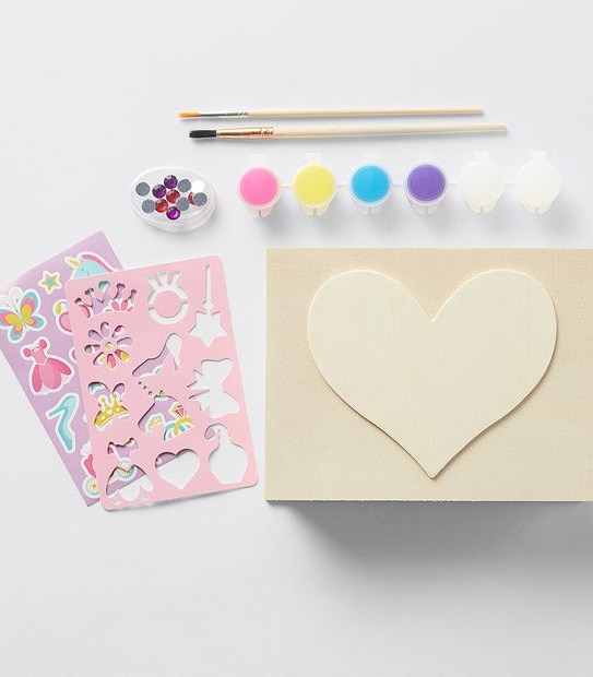 Paint Your Own Jewellery Box