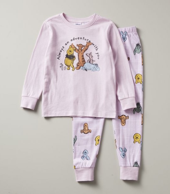 Kids Disney Winnie The Pooh Pyjama Set