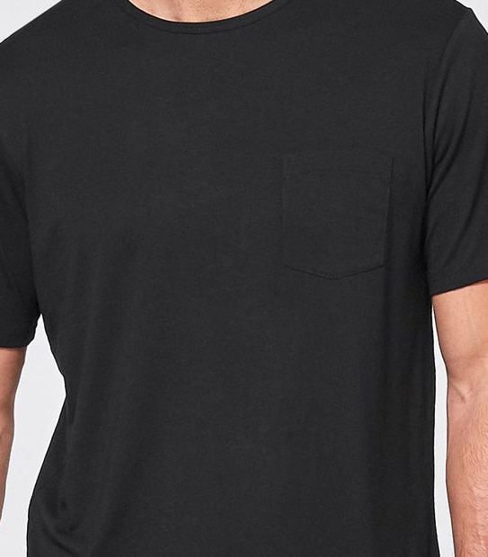 Maxx Modal Blend Pyjama Top - Black
