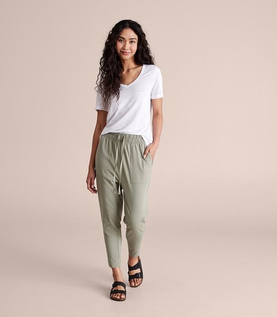 Jersey Drop Crotch Pants