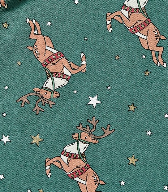 Unisex Baby Family Matching  Christmas Reindeer Cotton Pyjama Set