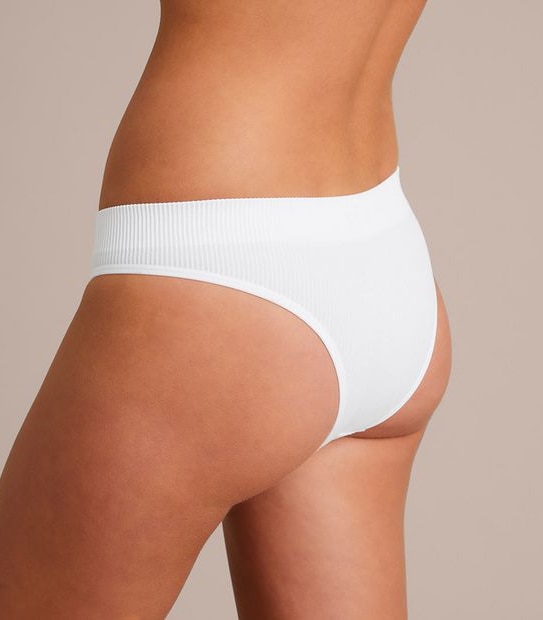 Lily Loves Ribbed Seamfree Brazillian Briefs; Style: LBZ02075