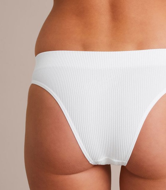 Lily Loves Ribbed Seamfree Brazillian Briefs; Style: LBZ02075