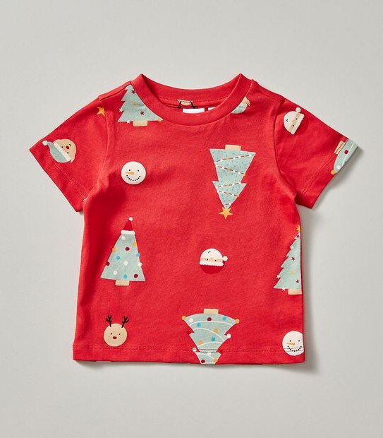 Unsiex Baby Family Matching Christmas Tree Cotton Pyjama Set