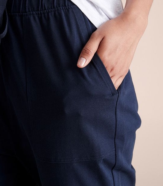 Jersey Drop Crotch Pants