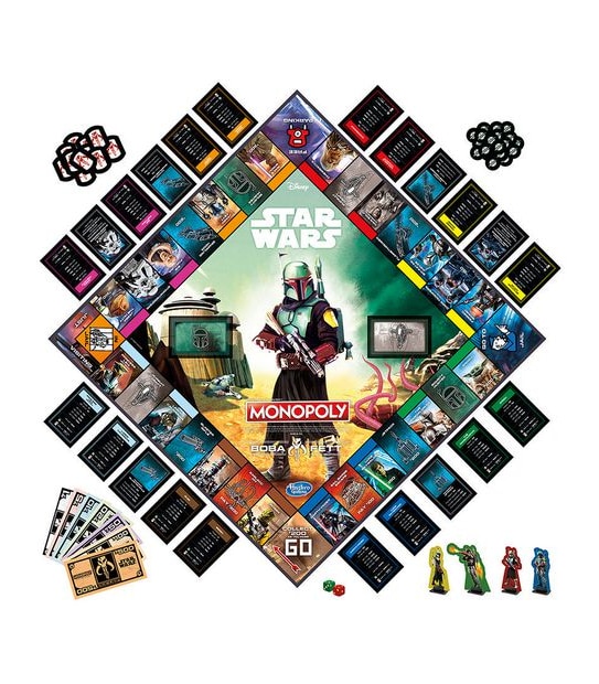 Monopoly Star Wars Boba Fett Edition Board Game
