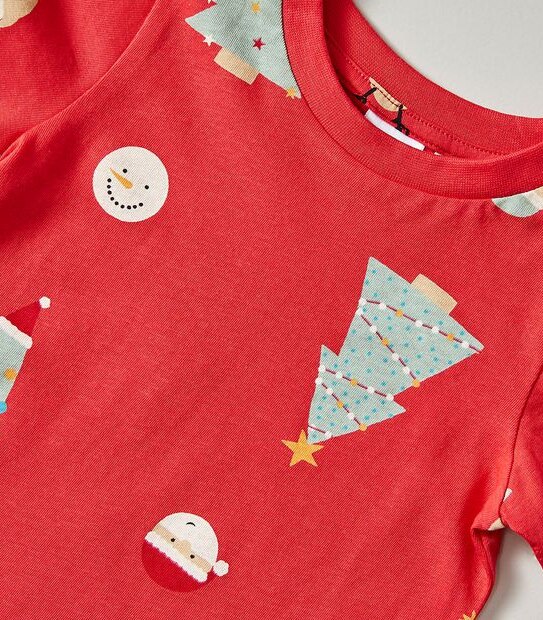 Unsiex Baby Family Matching Christmas Tree Cotton Pyjama Set