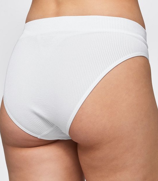 Lily Loves Ribbed Seamfree High Waisted Bikini Briefs