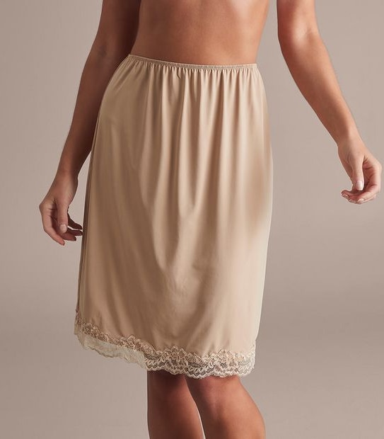 Short Half Slip - Latte Brown