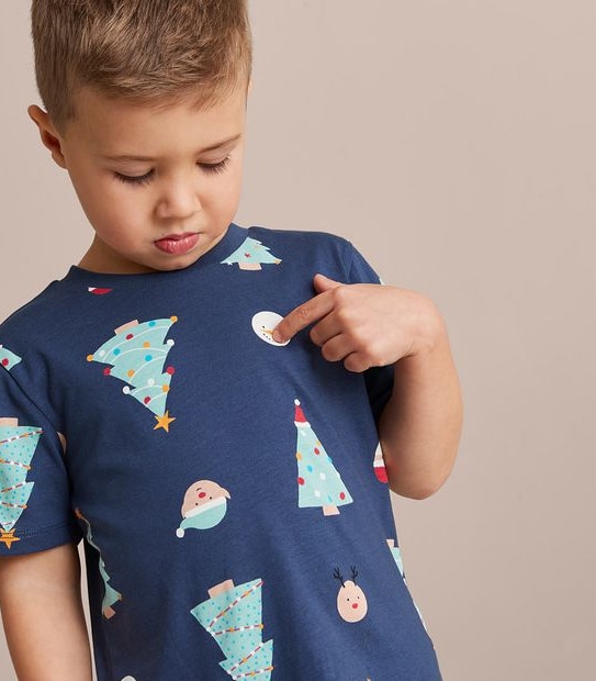 Kids Family Matching Christmas Tree Cotton Pyjama Set Target Australia