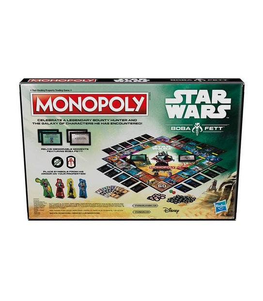 Monopoly Star Wars Boba Fett Edition Board Game