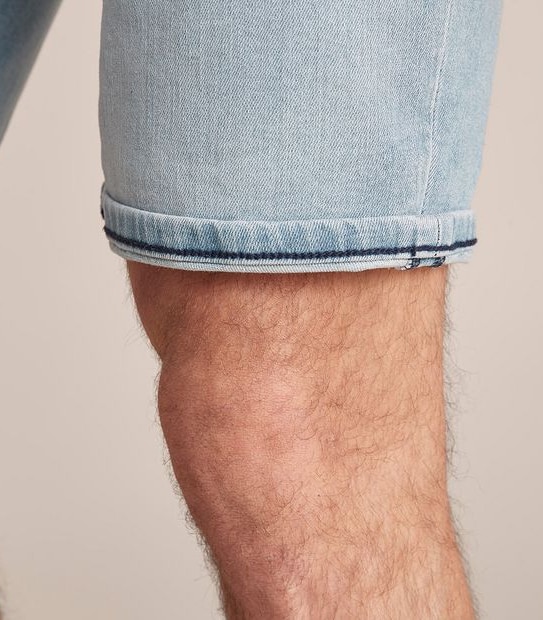 Slim Denim Shorts