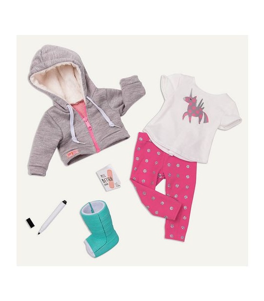 Our Generation Deluxe Outfit - Get Well Soon