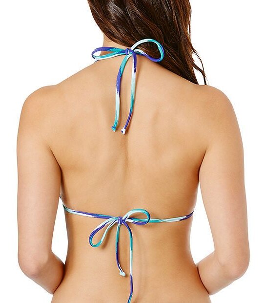 Chevron Triangle Bikini Top