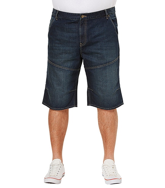 Men's Mr Big Denim Shorts - Vintage Indigo