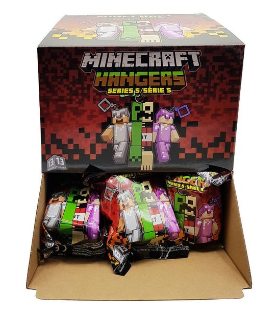 Minecraft Collectible Hangers Assorted