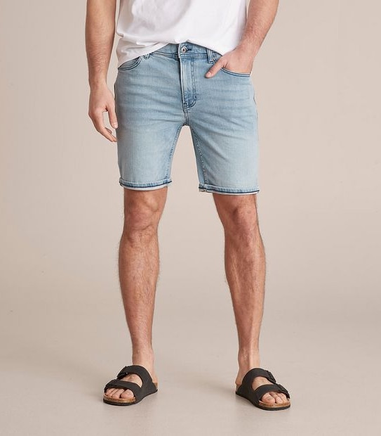 Slim Denim Shorts Target Australia