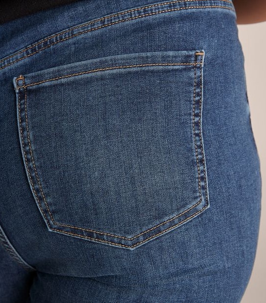 Curve Straight Regular Length Denim Jeans
