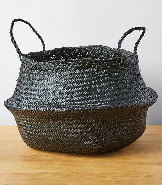 Seagrass Basket - Black
