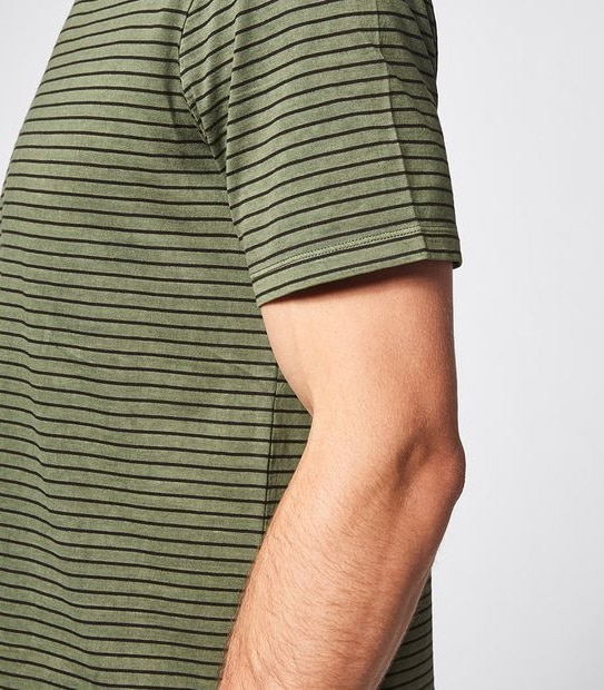Stripe T-Shirt - Khaki