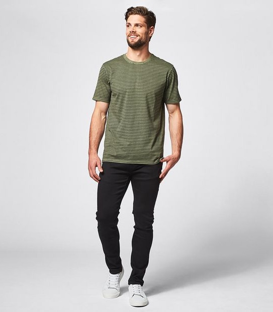 Stripe T-Shirt - Khaki