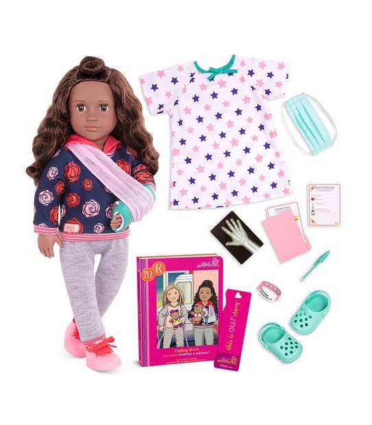 Our Generation Deluxe Keisha Doll – with Book