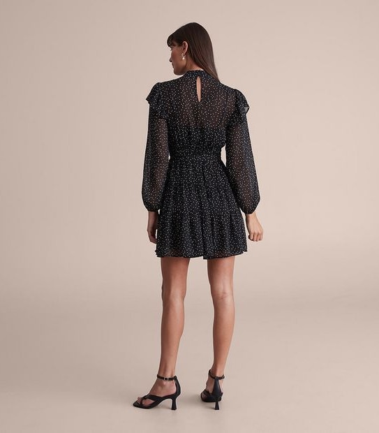 Preview Pintuck Detail Mini Dress