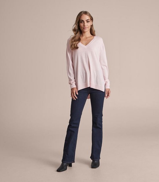 Preview Merino Wool V-Neck Jumper