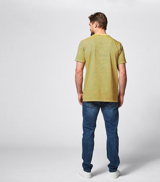 Stripe T-Shirt  -Yellow