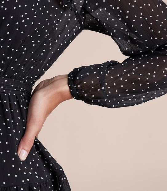 Preview Pintuck Detail Mini Dress