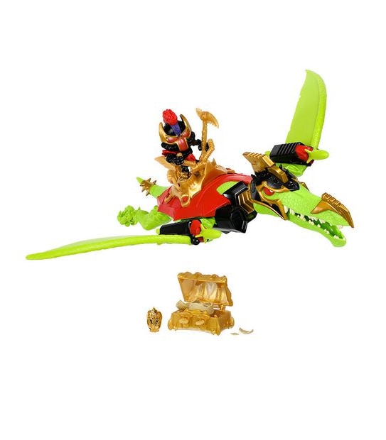 Treasure X Dino Gold Pterodactyl Dino Dissection. Dissect, Rescue and Attack