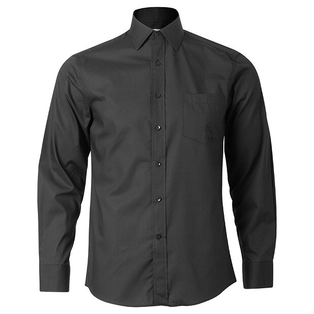 essentials Classic Fit Shirt - Black essentials Classic Fit Shirt - Black