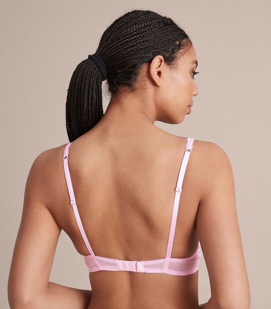 Lily Loves Plunge Demi Lace Bra; Style: X52067