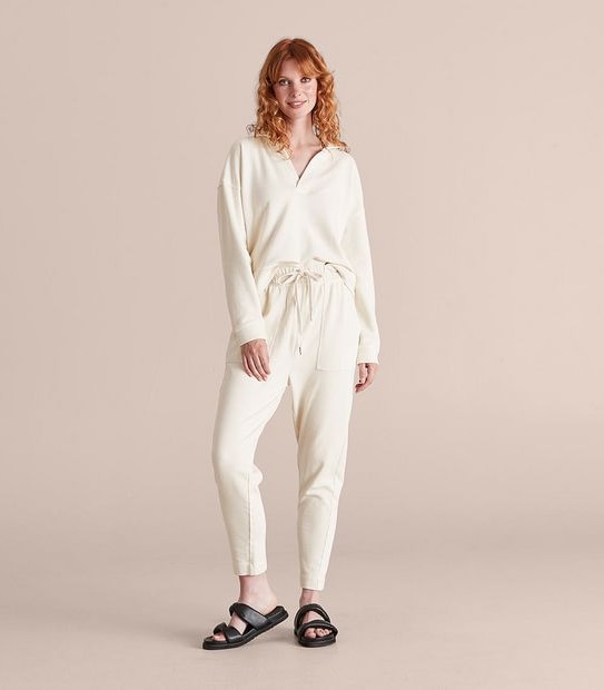 Washed Polo Neck Jumper