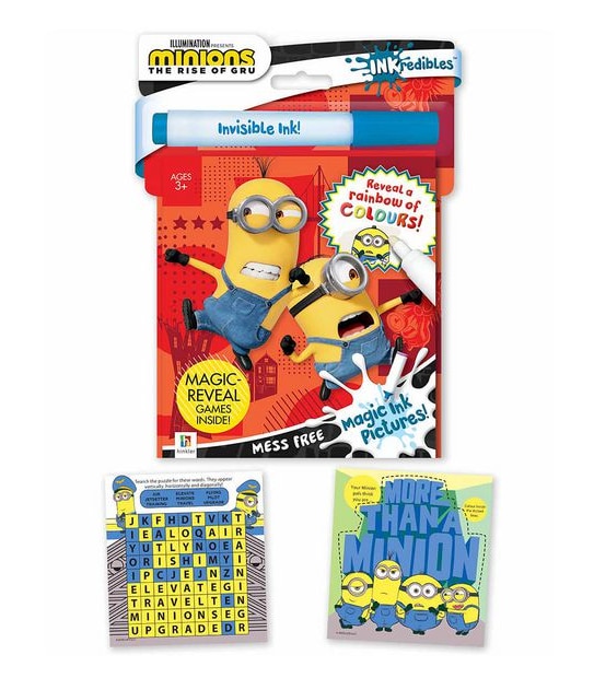 Inkredibles Minions: The Rise of Gru Magic Ink Pictures