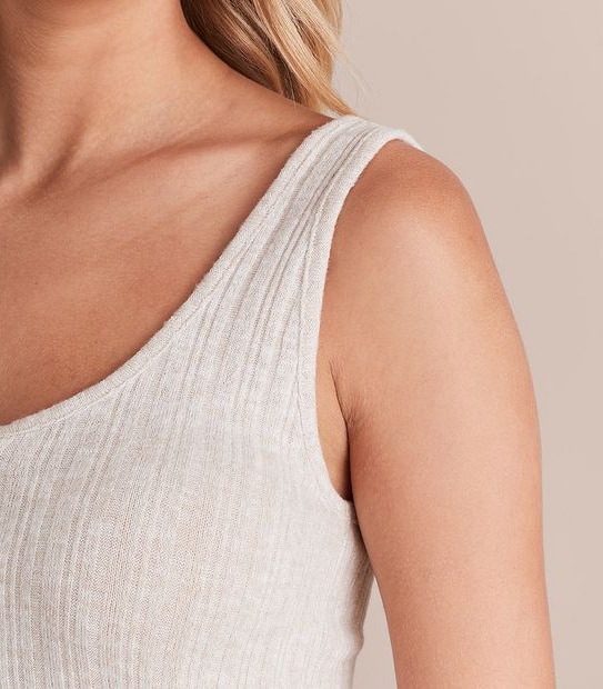 Lily Loves Button Front Tank Top