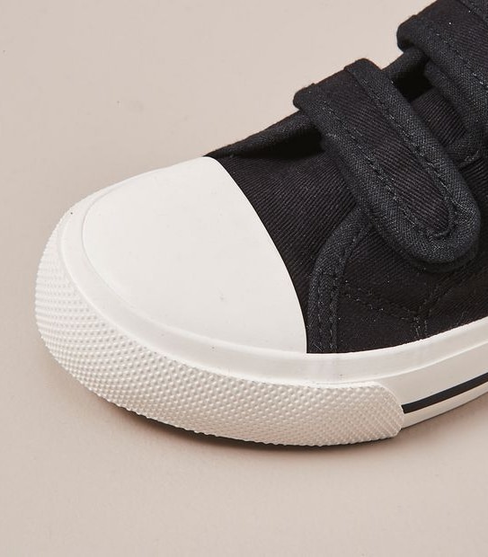 Kids Junior Double Strap Canvas Sneakers Target Australia