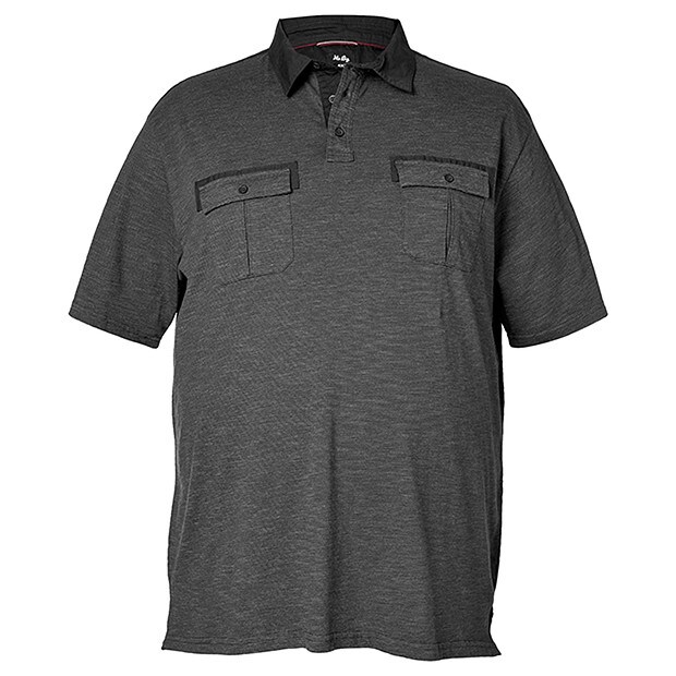 Men's Mr Big Utility Polo Shirt Black Target Australia