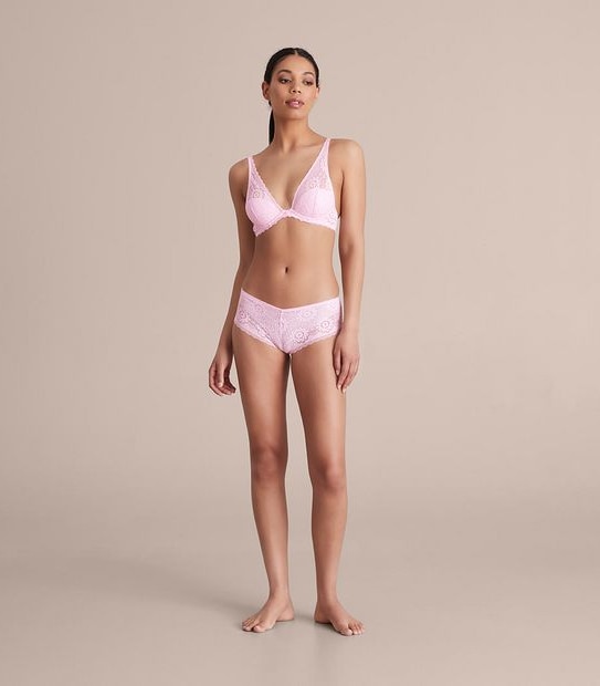Lily Loves Plunge Demi Lace Bra; Style: X52067