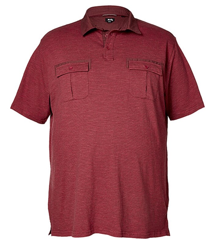 Men's Mr Big Utility Polo Shirt Red Target Australia