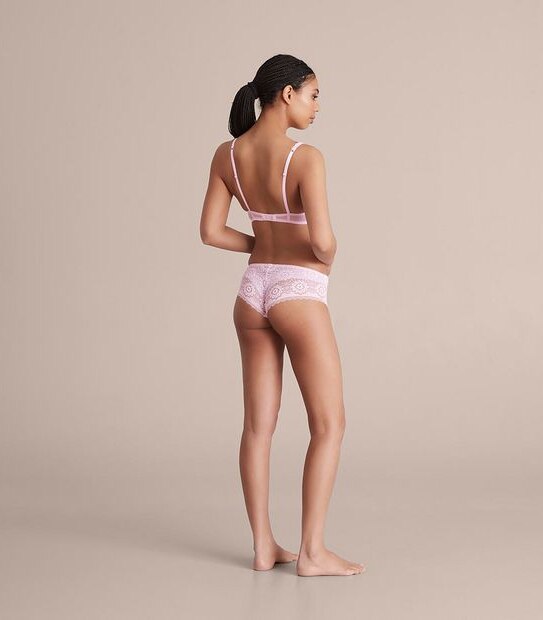 Lily Loves Plunge Demi Lace Bra; Style: X52067