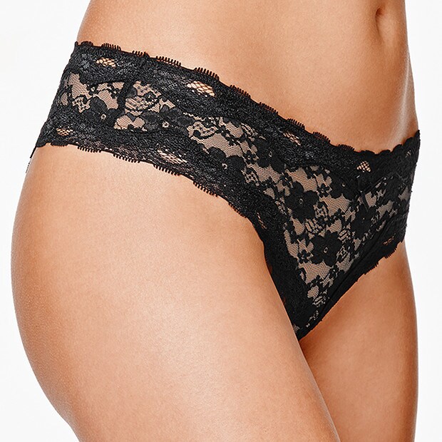 Cheeky Cut Bikini Briefs - Black Cheeky Cut Bikini Briefs - Black