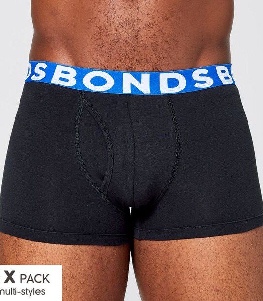 Bonds 3 Pack Everyday Trunks
