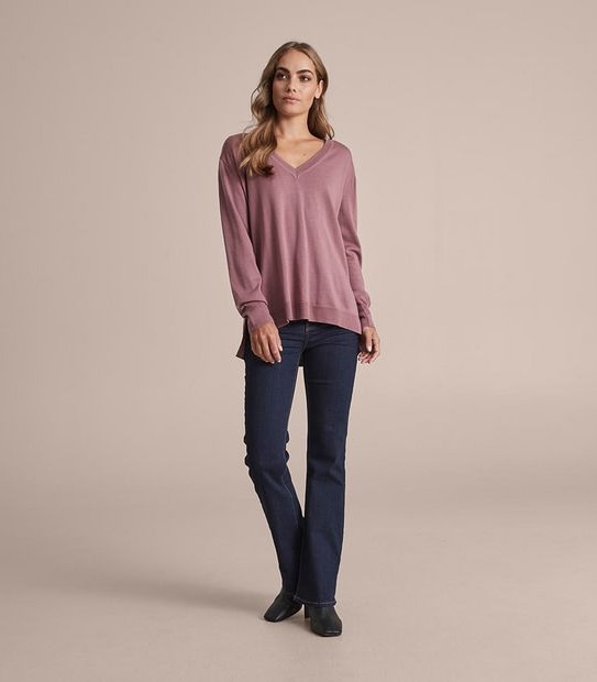 Preview Merino Wool V-Neck Jumper