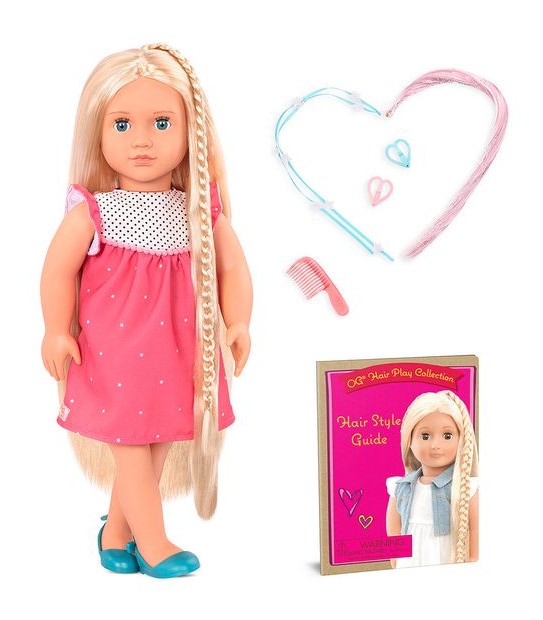 Our Generation Deluxe 45cm/18in Hair Play Doll - Hayley