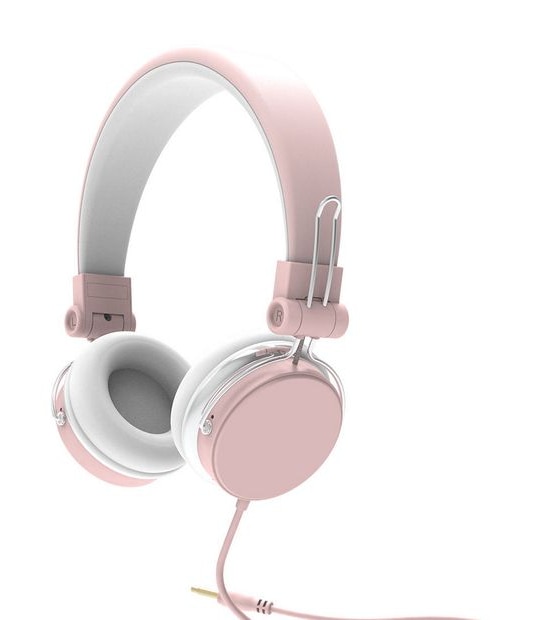 On Ear Headphones HP-6005 - Pink