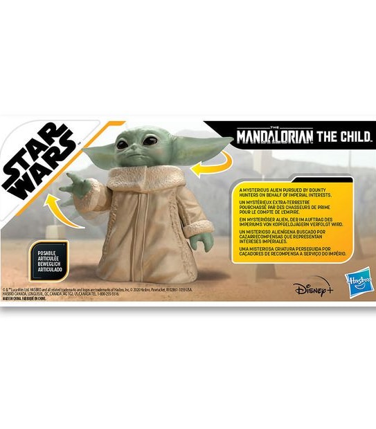 Star Wars The Mandalorian The Child 6.5" Posable Action Figure