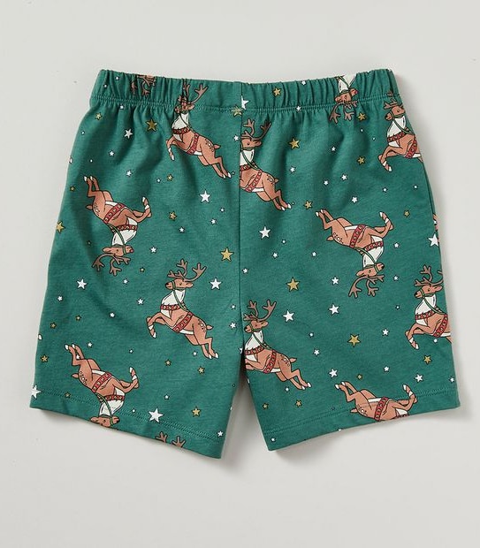 Kids Family Matching Christmas Reindeer Cotton Pyjama Set